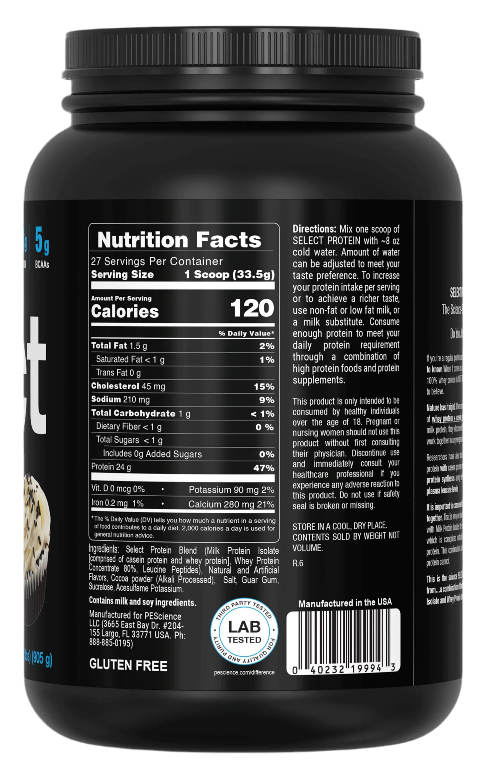 PEScience SELECT Protein - Bemoxie Supplements