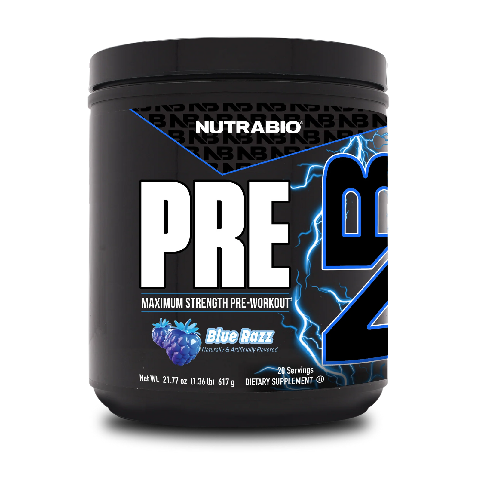 NutraBio PRE Workout - Bemoxie Supplements