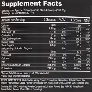 Black Magic Wicked Huge Mass Gainer - Bemoxie Supplements