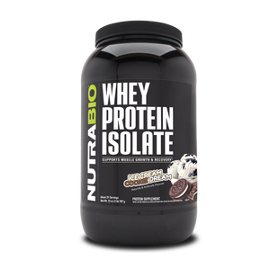 NutraBio Whey Protein Isolate - Bemoxie Supplements