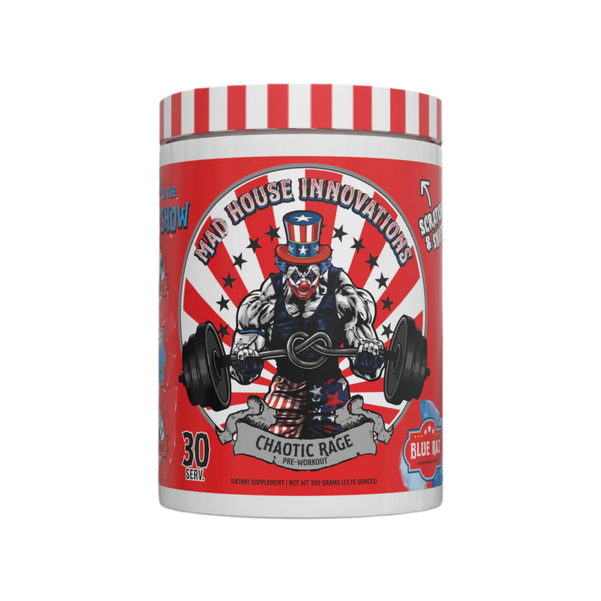 Mad House Innovations Chaotic Rage Pre Workout - Bemoxie Supplements