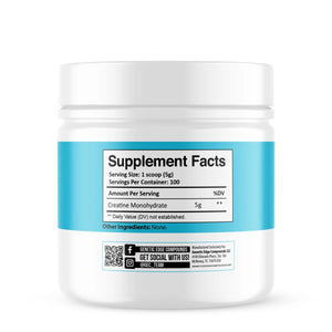 GEC Wellness Creatine Monohydrate - Bemoxie Supplements