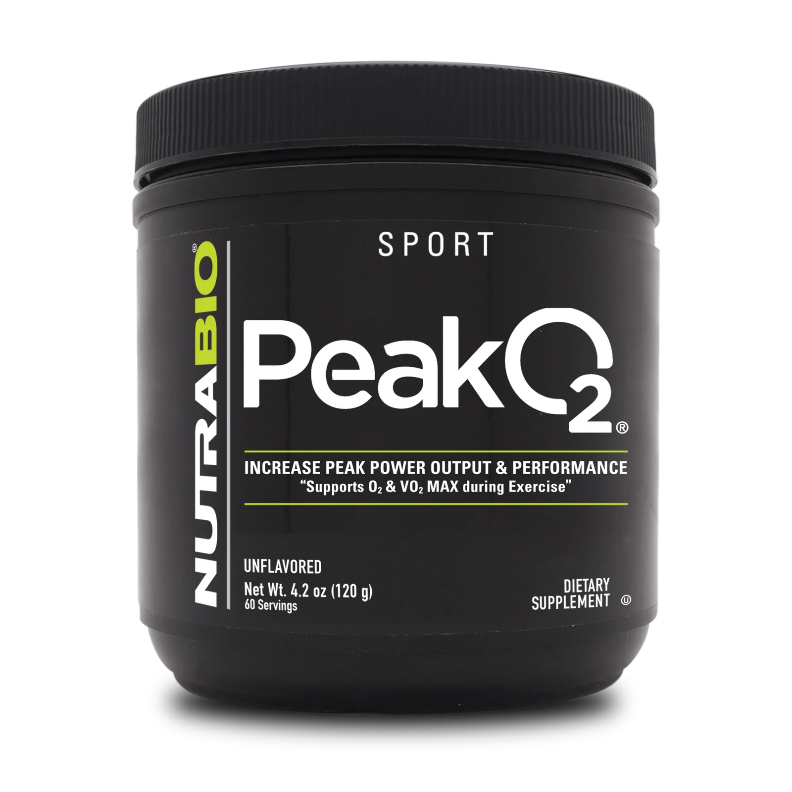 NutraBio PeakO2 - Bemoxie Supplements