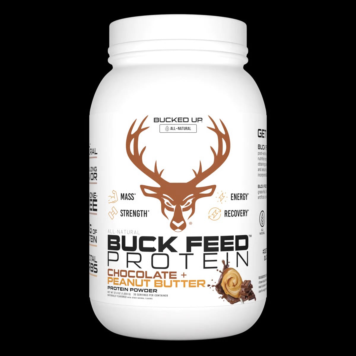 Bucked Up Buck Feed All-Natural Protein - Bemoxie Supplements