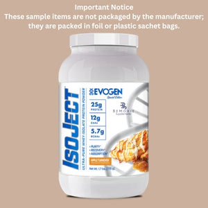 Evogen Isoject Protein Sample (1) - Bemoxie Supplements