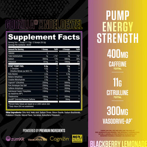 RYSE Signature Series Godzilla® PreWorkout – Unleash the Monster Within! - Bemoxie Supplements