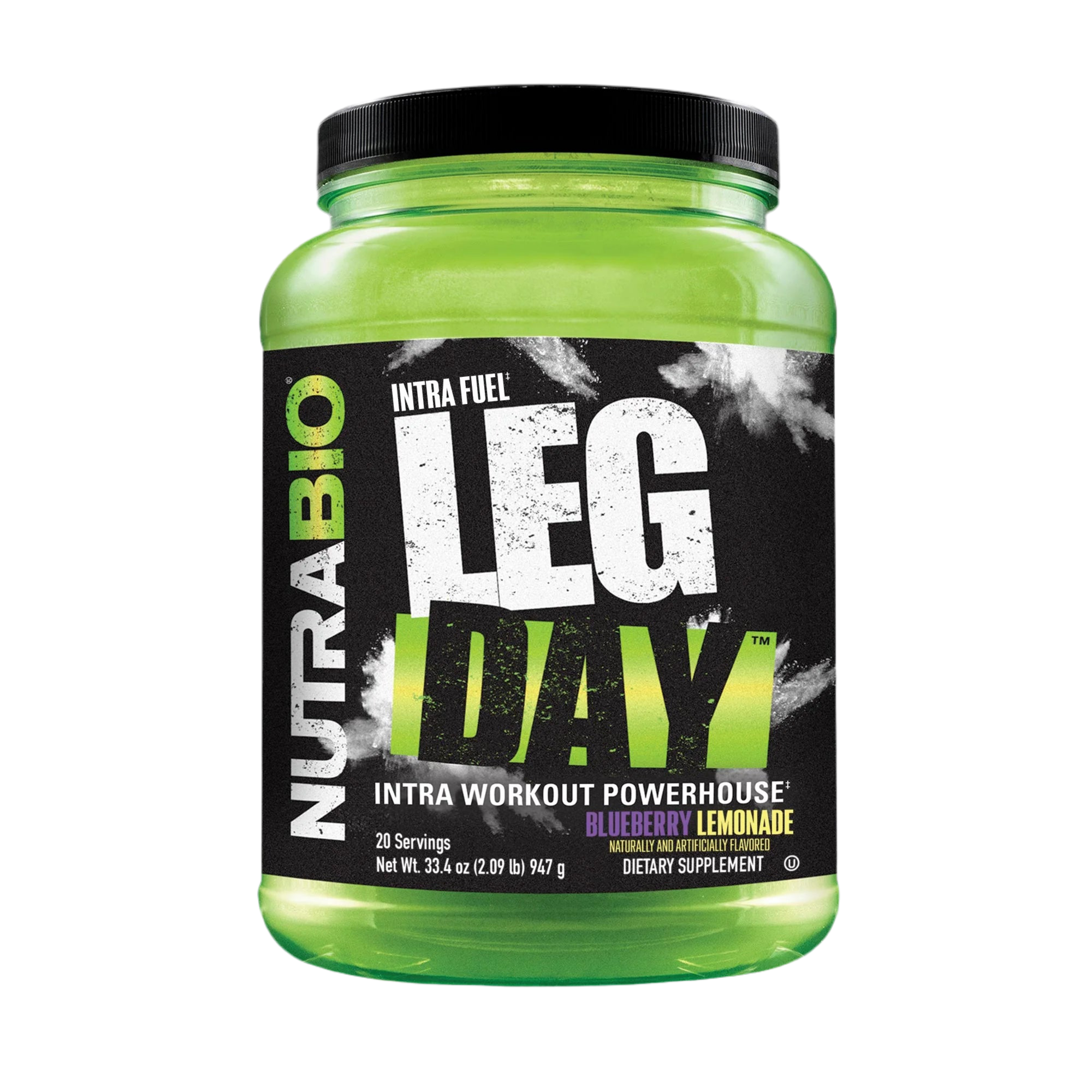 NutraBio Leg Day - Bemoxie Supplements