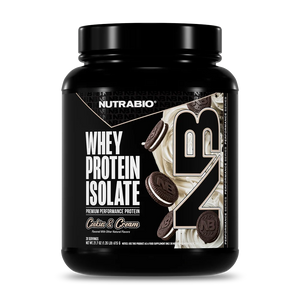 NutraBio Whey Protein Isolate 29-30 servings - Bemoxie Supplements