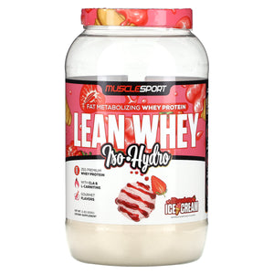 MuscleSport Lean Whey Revolution Iso Protein - Bemoxie Supplements