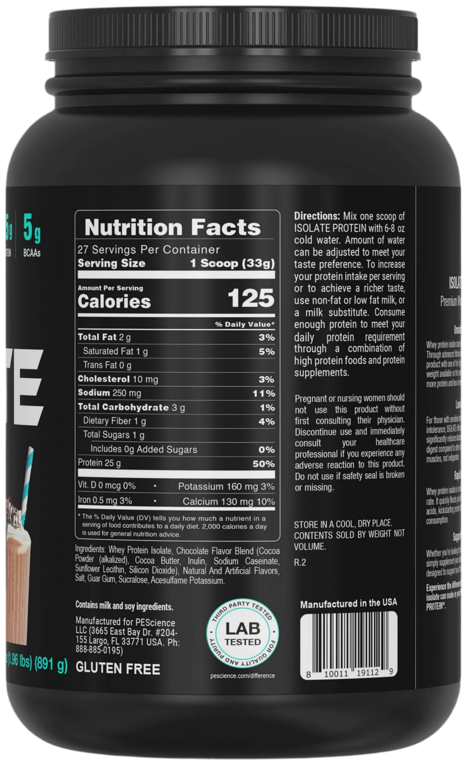 PEScience Isolate Protein - Bemoxie Supplements