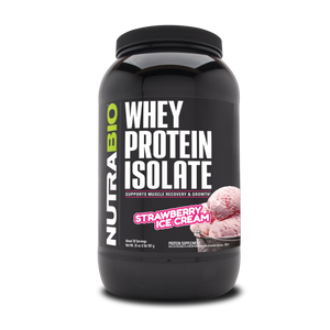 NutraBio Whey Protein Isolate - Bemoxie Supplements