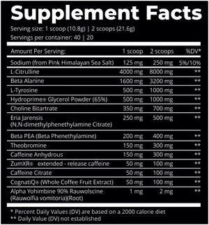 Dark Labs Crack Reloaded Pre Workout - Bemoxie Supplements