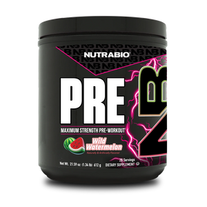 NutraBio PRE Workout - Bemoxie Supplements