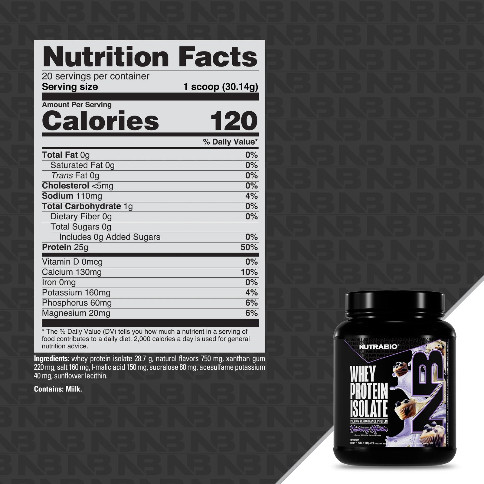NutraBio Whey Protein Isolate 29-30 servings - Bemoxie Supplements