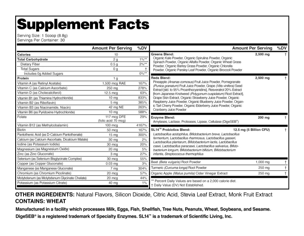 Nutra One Complete Superfoods - Bemoxie Supplements