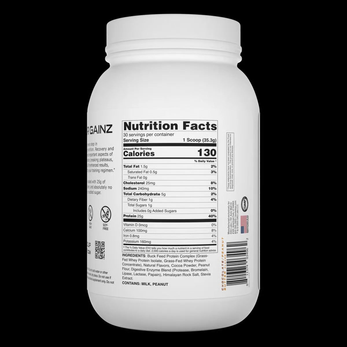 Bucked Up Buck Feed All-Natural Protein - Bemoxie Supplements