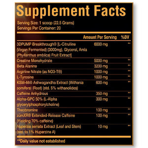 'Merica Labz Red, White, & Boom PreWorkout - Bemoxie Supplements