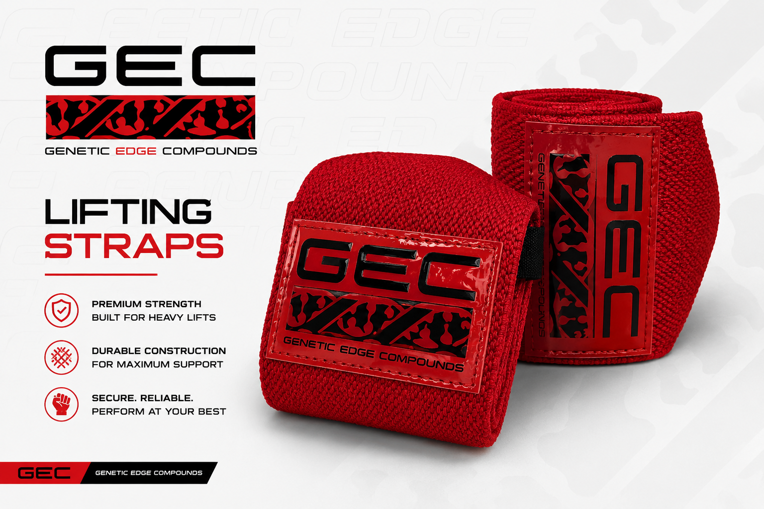 GEC Wrist Wraps - Bemoxie Supplements