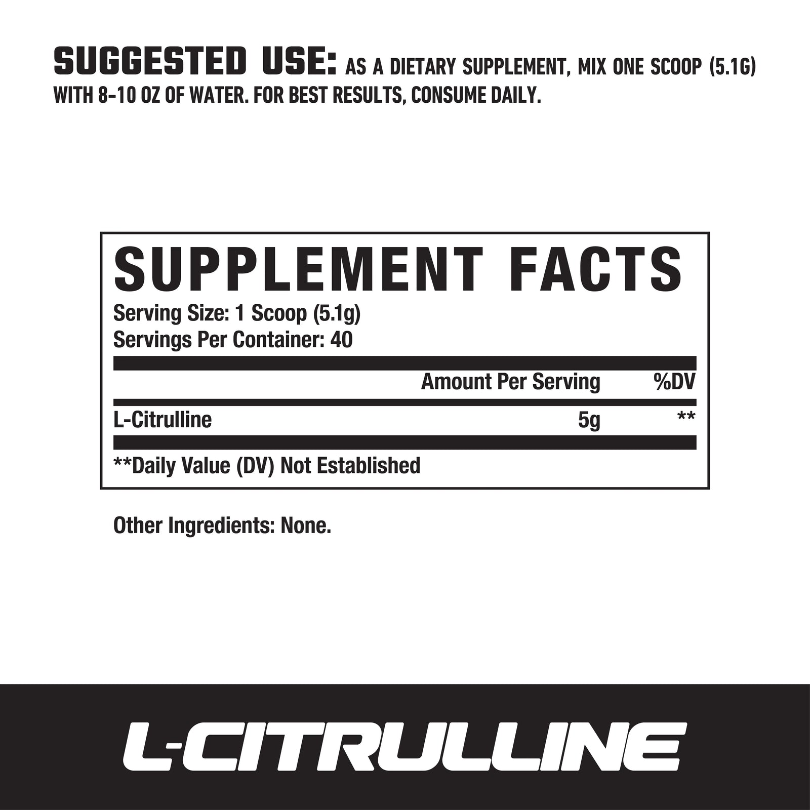 Axe & Sledge Citrulline Nitric Oxide Booster