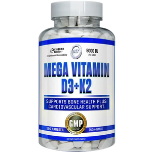 HiTech Pharmaceuticals Mega Vitamin D3+K2 - Bemoxie Supplements
