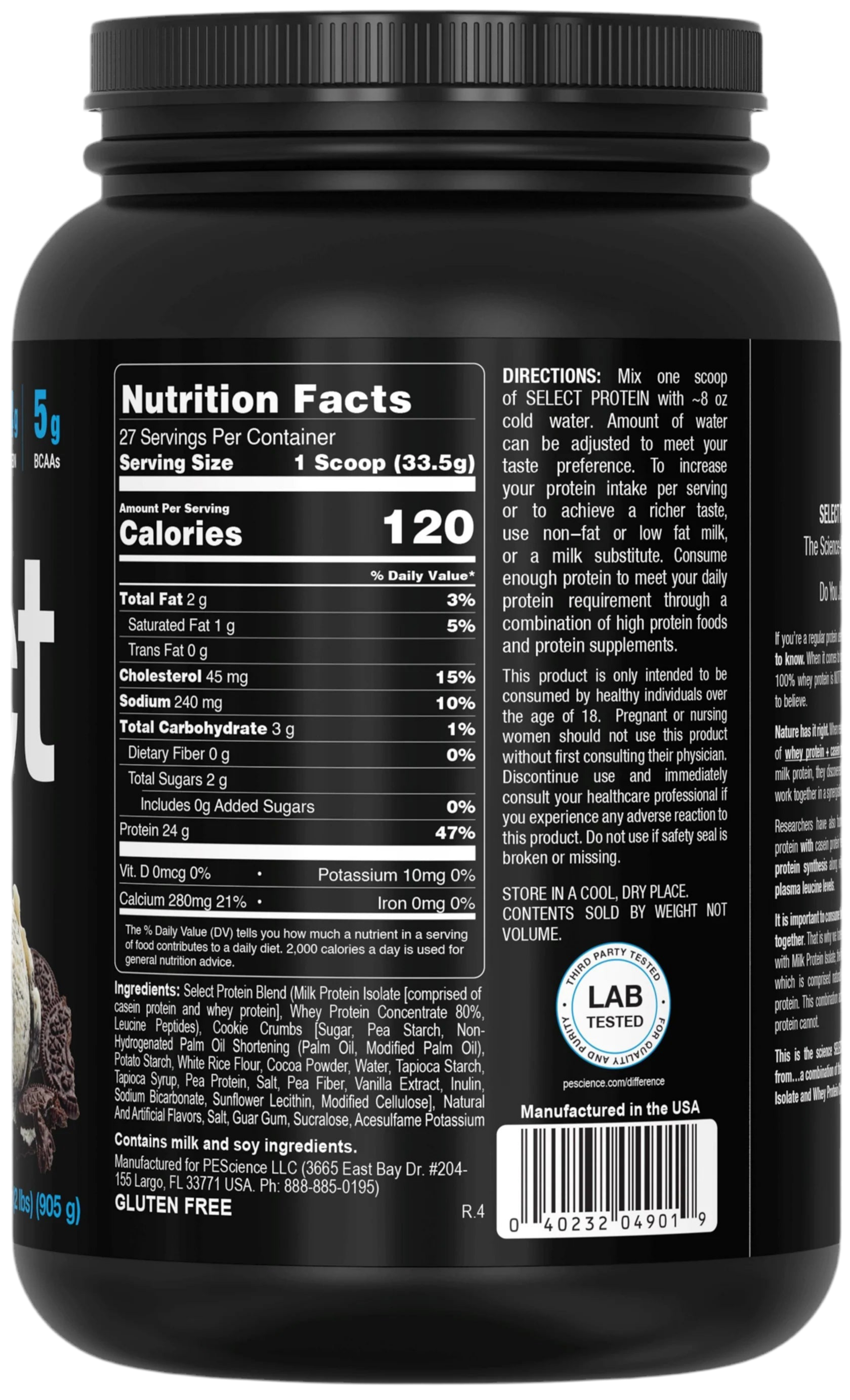 PEScience SELECT Protein - Bemoxie Supplements