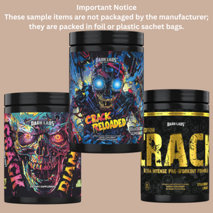Dark Labs Crack Edition Sample Pack (3) - For Experienced Stim Junkies - Bemoxie Supplements