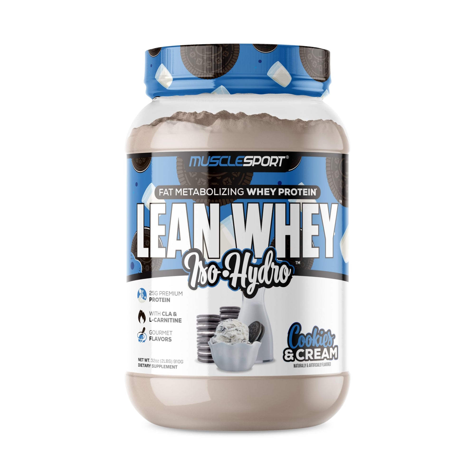 MuscleSport Lean Whey Revolution Iso Protein - Bemoxie Supplements