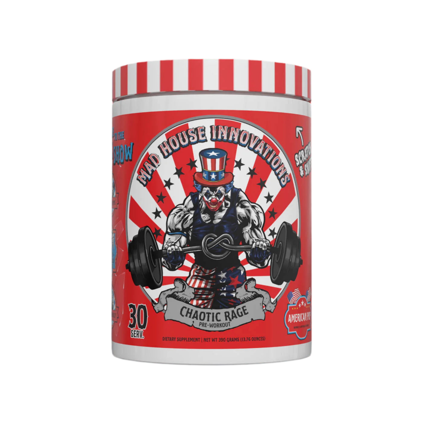 Mad House Innovations Chaotic Rage Pre Workout - Bemoxie Supplements