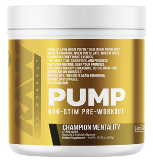 RAW Nutrition Pump - Bemoxie Supplements