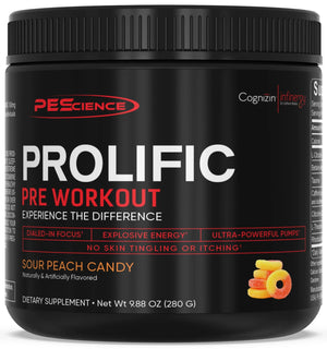 PEScience Prolific PreWorkout - Bemoxie Supplements