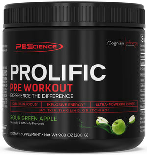 PEScience Prolific PreWorkout - Bemoxie Supplements
