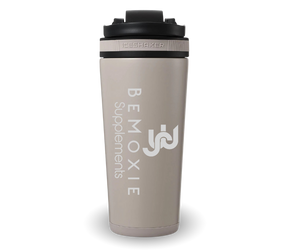 26 oz Stainless Steel Insulated Ice Shaker - OG Logo - Bemoxie Supplements