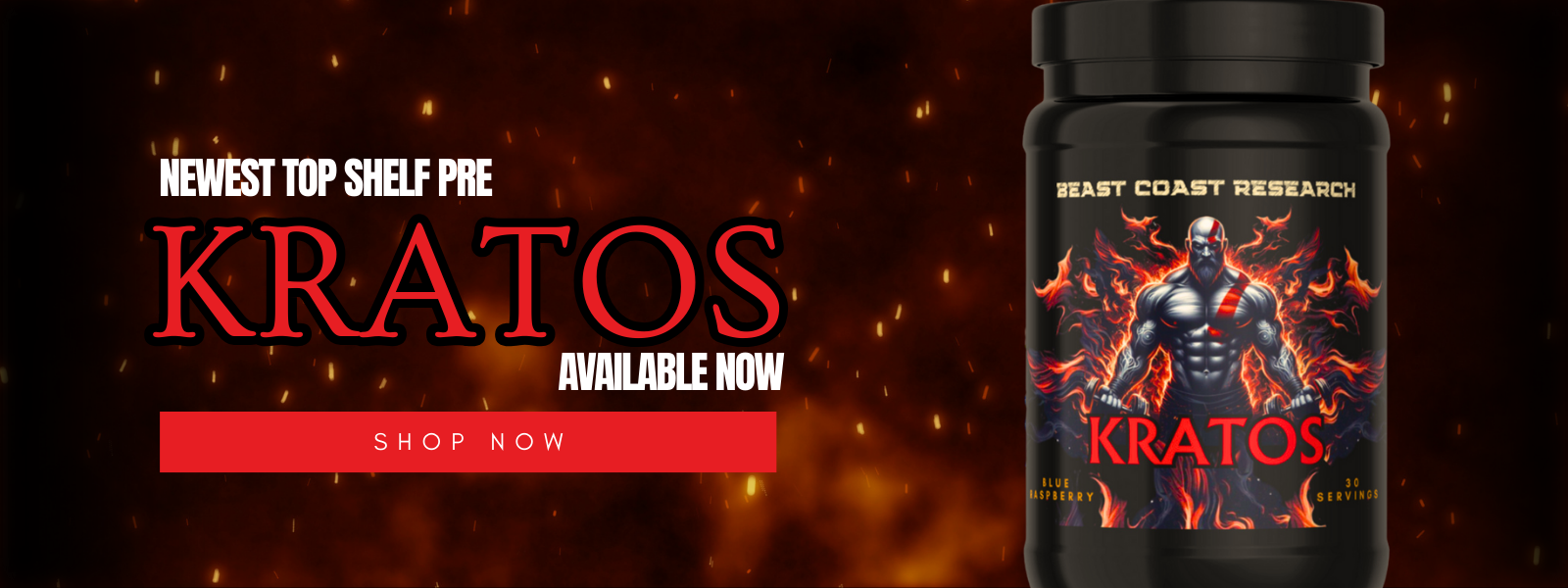 Beast Coast Research Kratos Pre Workout