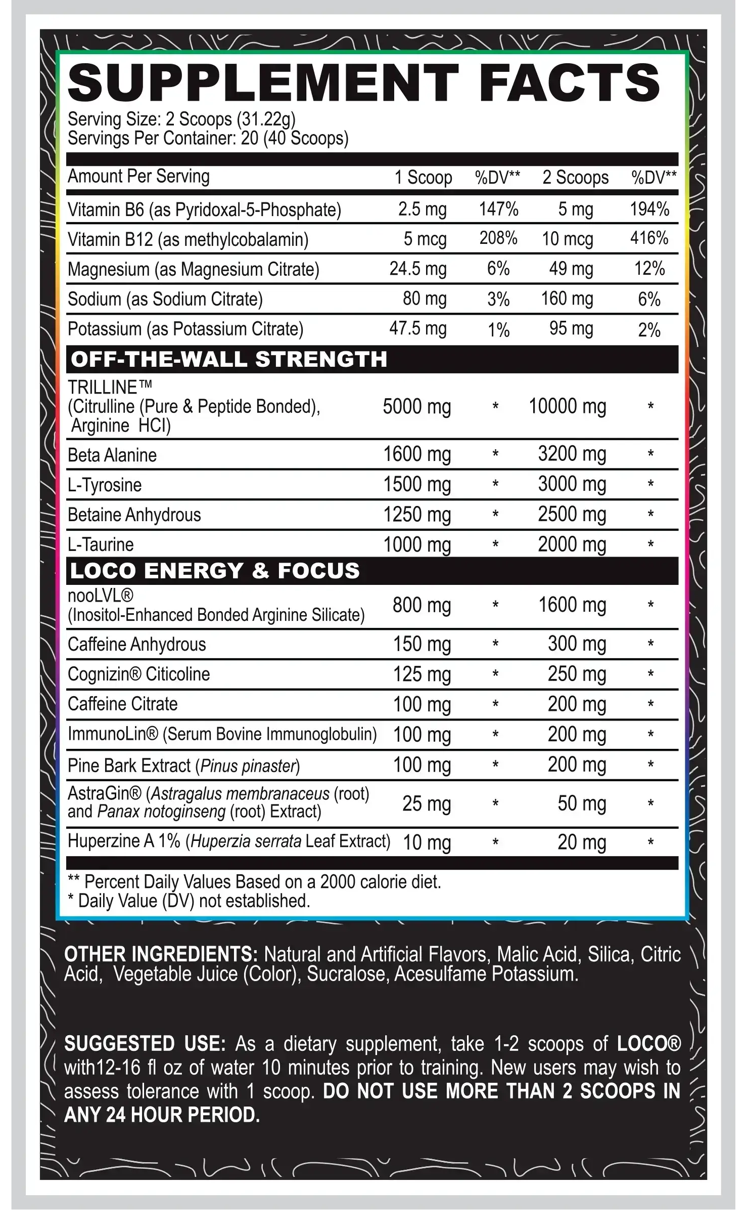 MyoBlox Loco Pre-Workout - Bemoxie Supplements
