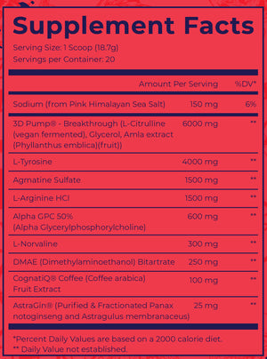 Dark Labs Maniaco Pump - Bemoxie Supplements