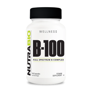 NutraBio B‑100 Complex - Bemoxie Supplements