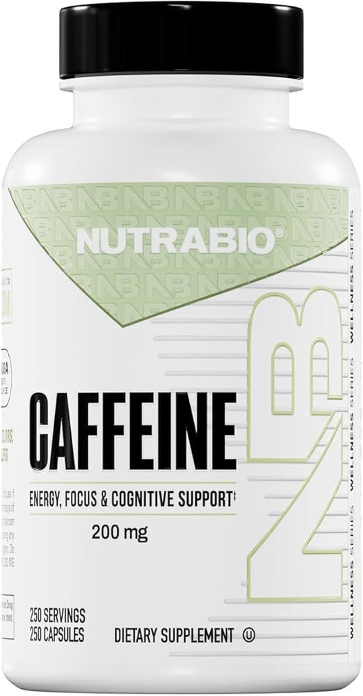 NutraBio Caffeine – Clean, Fast-Acting Energy - Bemoxie Supplements