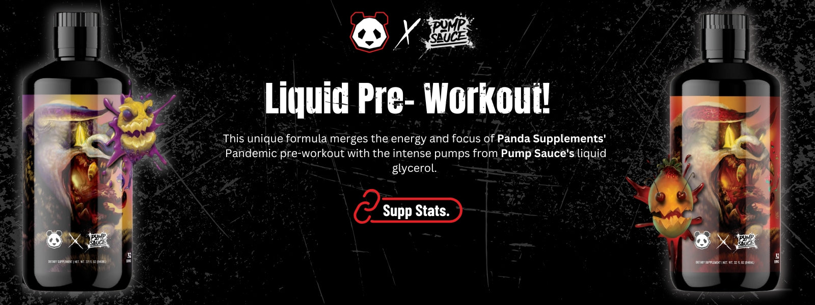 Liqued Pre Workout - Pump Sauce X Panda Supps