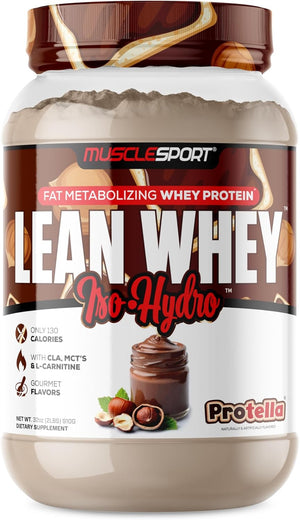 MuscleSport Lean Whey Revolution Iso Protein - Bemoxie Supplements