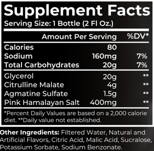 Pump Sauce Shooters - Bemoxie Supplements