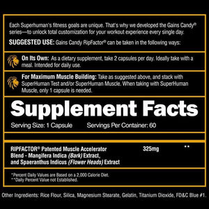 Gains Candy RipFactor - Bemoxie Supplements