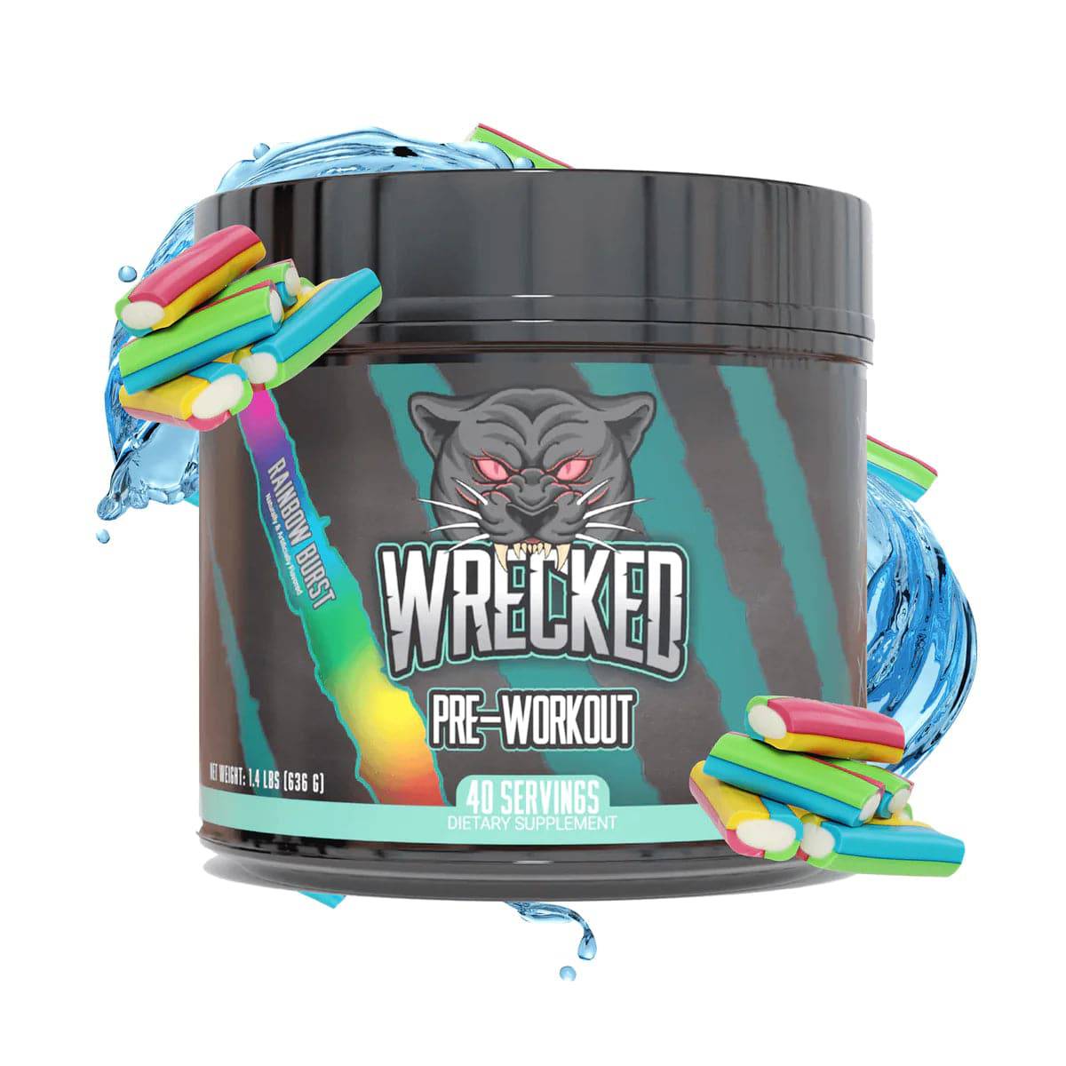Huge Supplements Wrecked Pre workout- Bemoxie Supplements