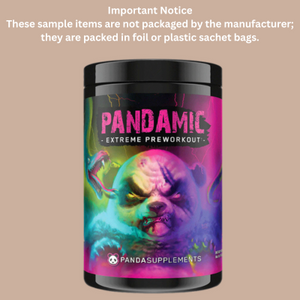 Panda Supplements Pandemic Pre Workout Sample - Bemoxie Supplements