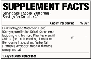 RAW Nutrition Peak O2 - Bemoxie Supplements
