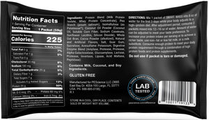 Pescience Smart Mass Sample (1) - Gourmet Chocolate - Bemoxie Supplements